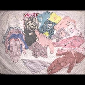 Bundle of Newborn Baby Girl Clothes / Outfit